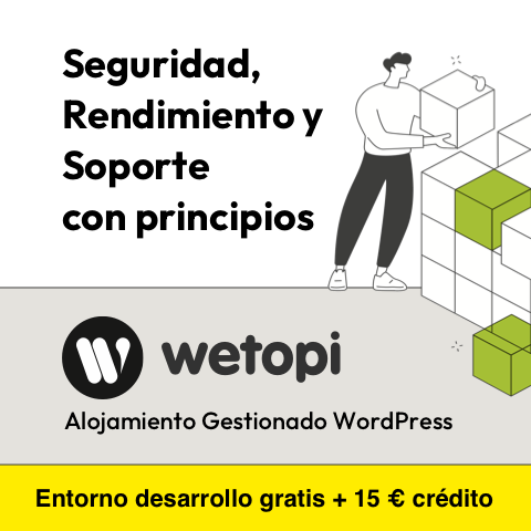 Antes de comenzar a construir una web en 2026 Wetopi alojamiento WP gestionado